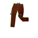 Lucky Brand Womens Rust Brown Corduroy Skinny Pants Size 26