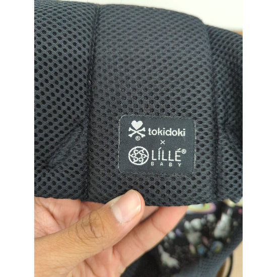 Tokidoki X Lillebaby Mesh Baby Carrier Adjustable Ergonomic Breathable Black Multicolor Print