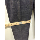 Ann Taylor Loft Womens Straight-Leg Gray Pants 34" Waist 24" Inseam