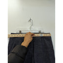 Ann Taylor Loft Womens Straight-Leg Gray Pants 34" Waist 24" Inseam