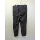 Ann Taylor Loft Womens Straight-Leg Gray Pants 34" Waist 24" Inseam