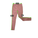 Seven7 Womens Pink High Rise Skinny Jeans Size 4 Cotton Blend Stretch Denim