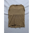 White House Black Market Tan Ribbed Knit Top XS
