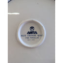 Arta Blue Chinese Quail Fine Porcelain Decorative Plate 8.25" Made In Japan