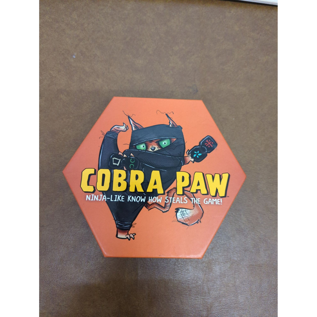 Cobra Paw Board Game For Ages 6+ With 21 Clawfuku Stones & 2 Catnippon Dice By Bananagrams