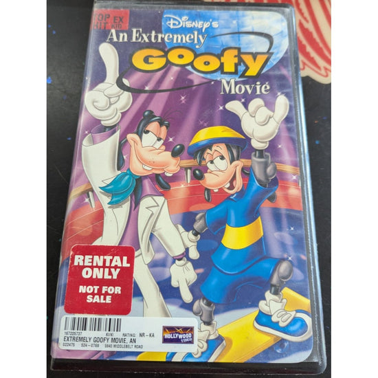 Disneys "An Extremely Goofy Movie" VHS