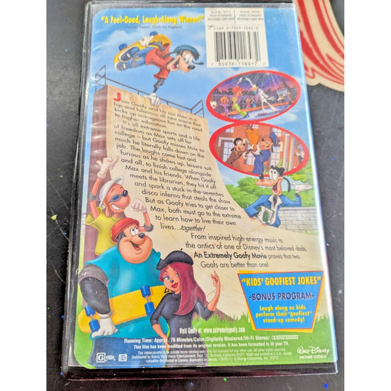 Disneys "An Extremely Goofy Movie" VHS