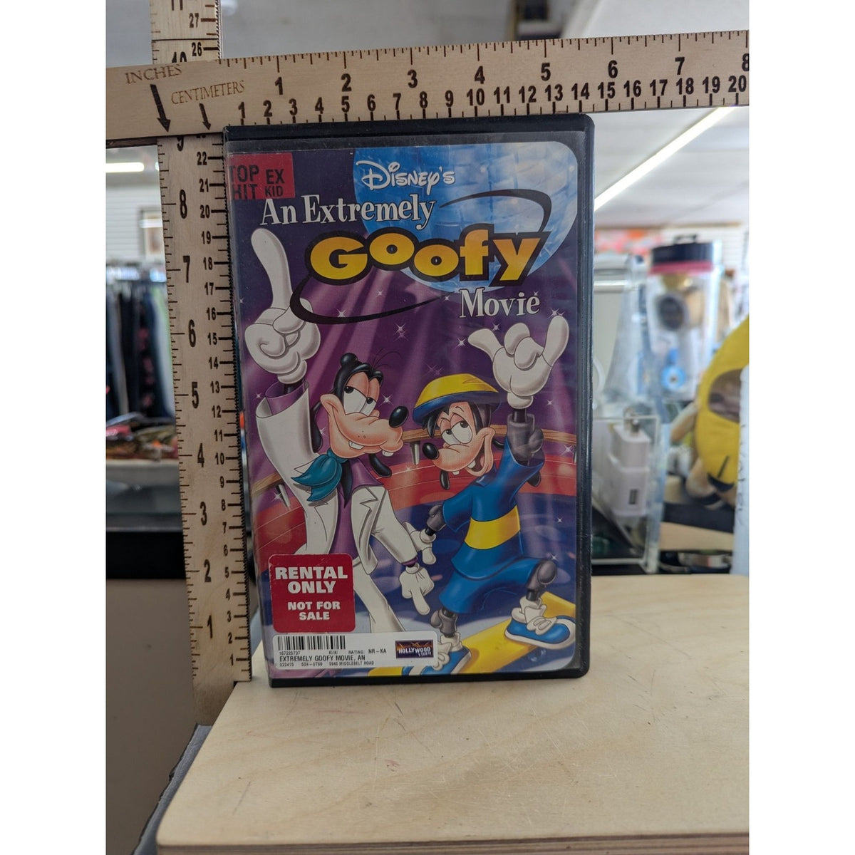 Disneys "An Extremely Goofy Movie" VHS