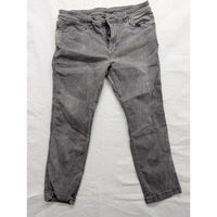 Prana Slim Fit Gray Denim Jeans 38Wx30L Pre-Owned Casual Wear