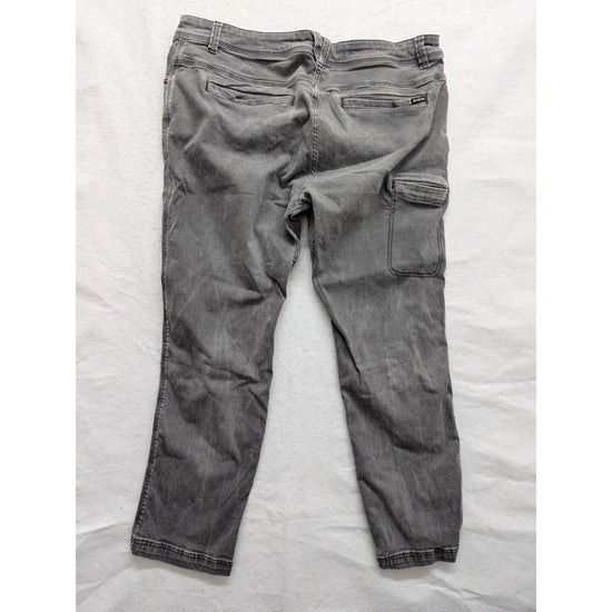 Prana Slim Fit Gray Denim Jeans 38Wx30L Pre-Owned Casual Wear