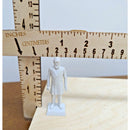 Vintage White Plastic U.S. Presidents & First Ladies Figurines 2" Collectible Se