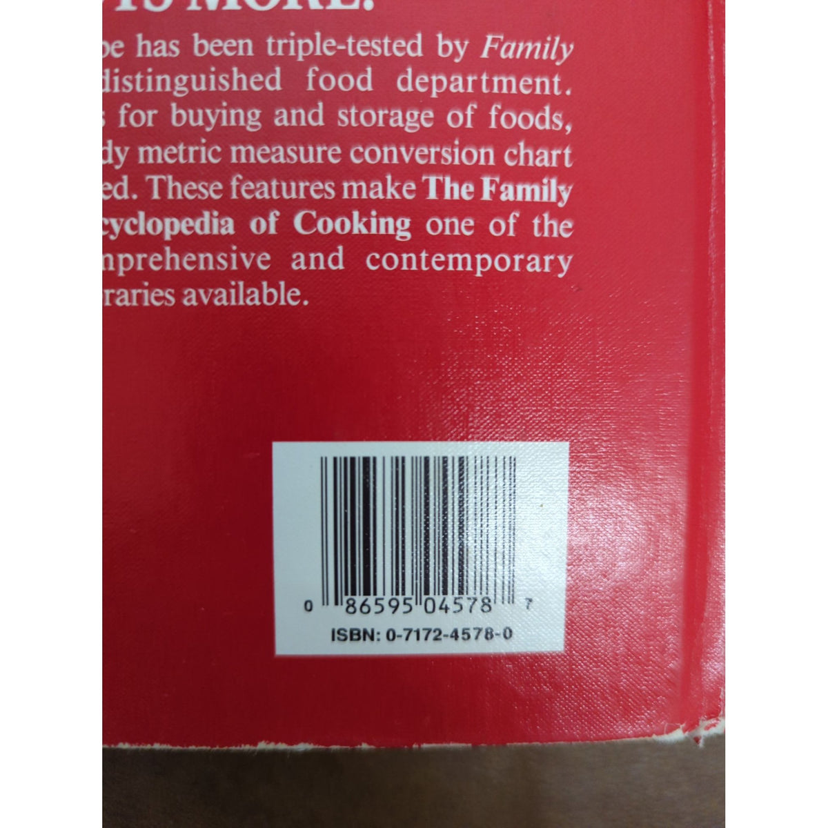 The Family Circle Encyclopedia Of Cooking Hardcover With Over 2000 Recipes & 600 Full-Color Illustrations
