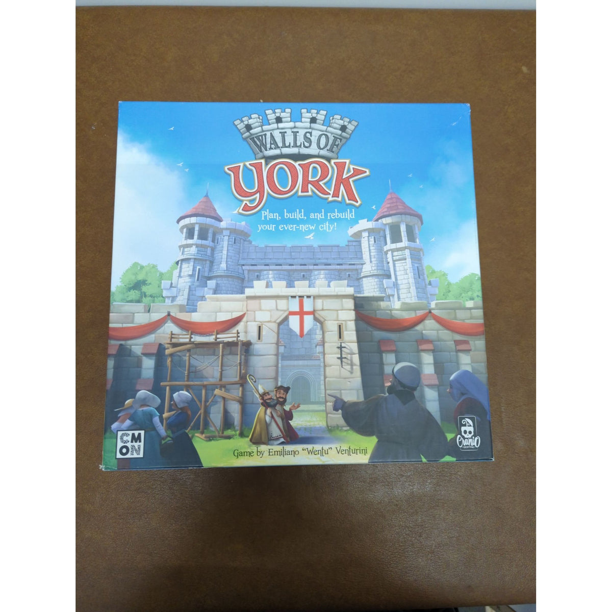 Walls Of York Board Game Strategy Puzzle For 2-4 Players Ages 14+ By CMON