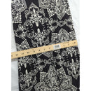 Popana Black & White Mandala Print Sleeveless Maxi Dress Size M Made In USA