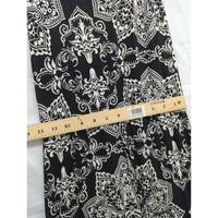 Popana Black & White Mandala Print Sleeveless Maxi Dress Size M Made In USA