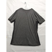 Lululemon Mens Gray Short Sleeve Performance T-Shirt With Mesh Panels Size XL