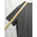 Lululemon Mens Gray Short Sleeve Performance T-Shirt With Mesh Panels Size XL