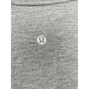 Lululemon Mens Gray Short Sleeve Performance T-Shirt With Mesh Panels Size XL