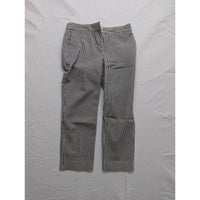 Ann Taylor Petite Devin Fit Striped Pants 4P Black & White