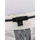 Ann Taylor Petite Devin Fit Striped Pants 4P Black & White