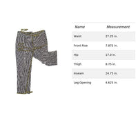 Ann Taylor Petite Devin Fit Striped Pants 4P Black & White