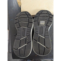 Lightweight Knit Athletic Sneakers Black Gray Bruno Marc slip on