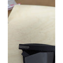 Polaroid Black Rectangular Polarized Sunglasses With Textured Frame