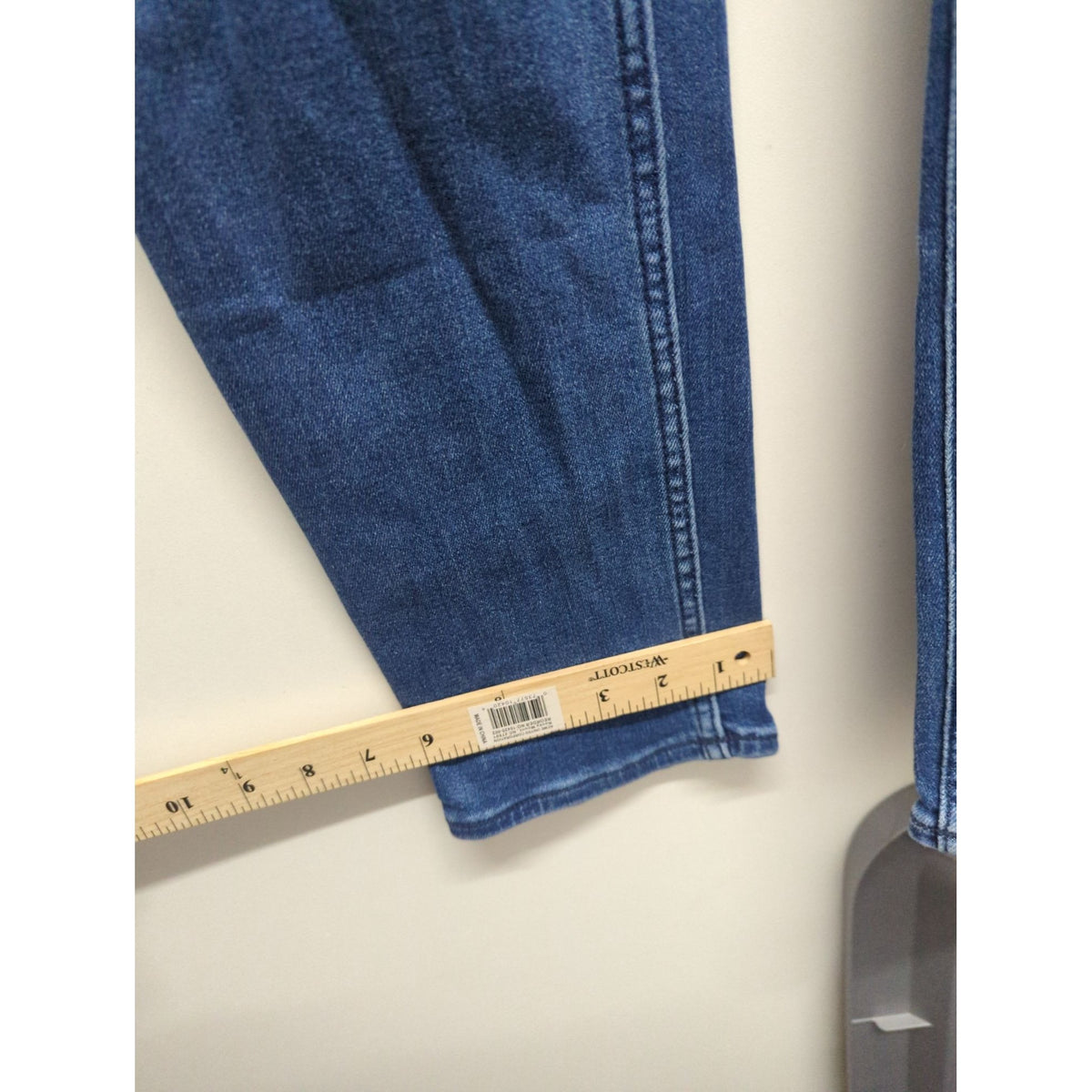 Old Navy Womens High-Rise Straight Jeans Size 8 Tall Blue Denim