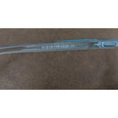 Transparent Blue Reading Glasses Unisex Lightweight Square Frame +2.50 Magnifica
