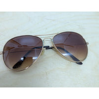 Classic Aviator Gradient Lens Sunglasses Metal Frame Unisex