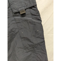 Outer Rim Mens Cargo Pants Size L Black Polyester & Cotton