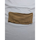 Womens Tan Ribbed Knit Tube Top XS