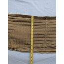 Womens Tan Ribbed Knit Tube Top XS