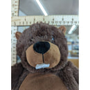 Microwaveable Plush Brown Beaver Stuffed Animal Warmies