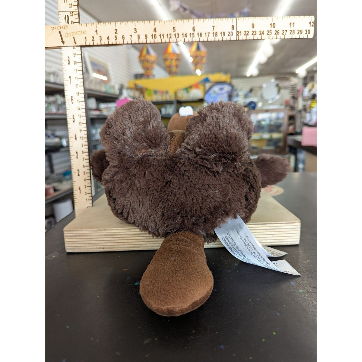 Microwaveable Plush Brown Beaver Stuffed Animal Warmies