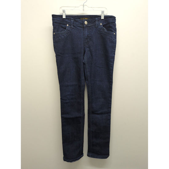 Southpole Womens Dark Wash Skinny Jeans With Sequin Back Pockets Size 11