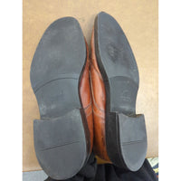 Adolfo Mens Brown Leather Lace-Up Dress Shoes Size 13 M Made In Italy