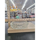 Vintage Clear Glass Crystal Cut Candy Dish Plate