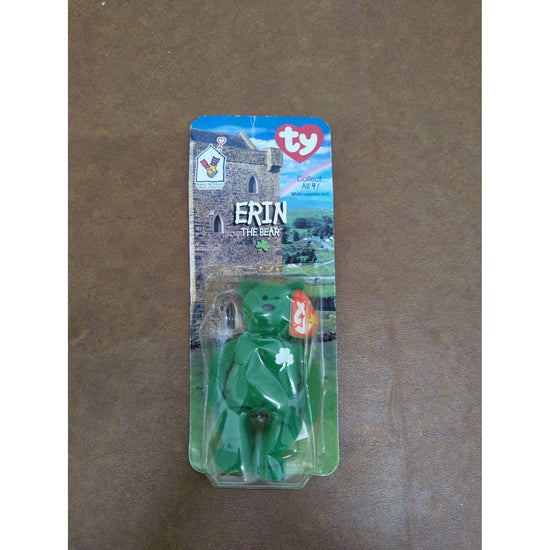 Ty Beanie Babies Erin The Bear - McDonalds Exclusive Collectible - New In Package