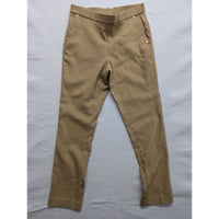 Anne Klein Womens Beige Textured Slim Fit Pants M