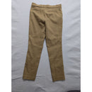 Anne Klein Womens Beige Textured Slim Fit Pants M