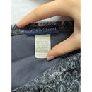 Uncivilized Black & White Patterned Skirt Medium