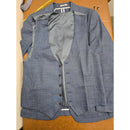 Sartoria Milano Blue Suit Jacket Italy w Shirt, Pants, Ties, and Cufflinks