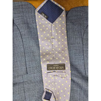 Sartoria Milano Blue Suit Jacket Italy w Shirt, Pants, Ties, and Cufflinks