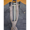Sartoria Milano Blue Suit Jacket Italy w Shirt, Pants, Ties, and Cufflinks