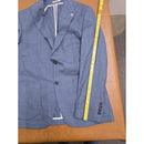Sartoria Milano Blue Suit Jacket Italy w Shirt, Pants, Ties, and Cufflinks