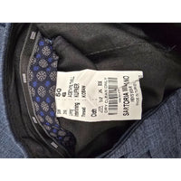 Sartoria Milano Blue Suit Jacket Italy w Shirt, Pants, Ties, and Cufflinks