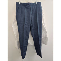 Sartoria Milano Blue Suit Jacket Italy w Shirt, Pants, Ties, and Cufflinks