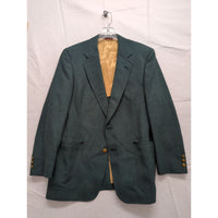 Hart Schaffner & Marx Jack Nicklaus Golden Bear Blazer 2-Button Teal Lined Mens