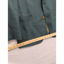 Hart Schaffner & Marx Jack Nicklaus Golden Bear Blazer 2-Button Teal Lined Mens